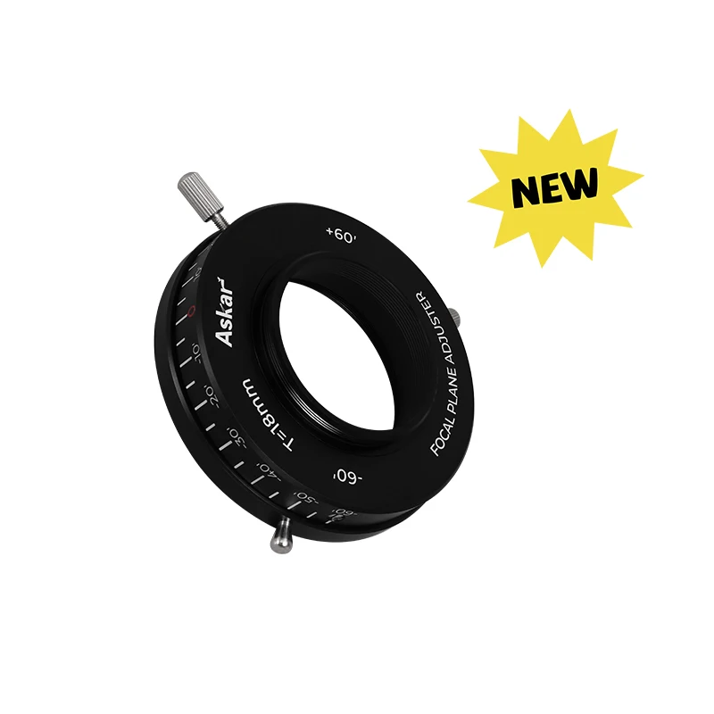 Askar Focal Plane Adjuster 18mm Thick Essential Astronomical Accessories for Precision Observations