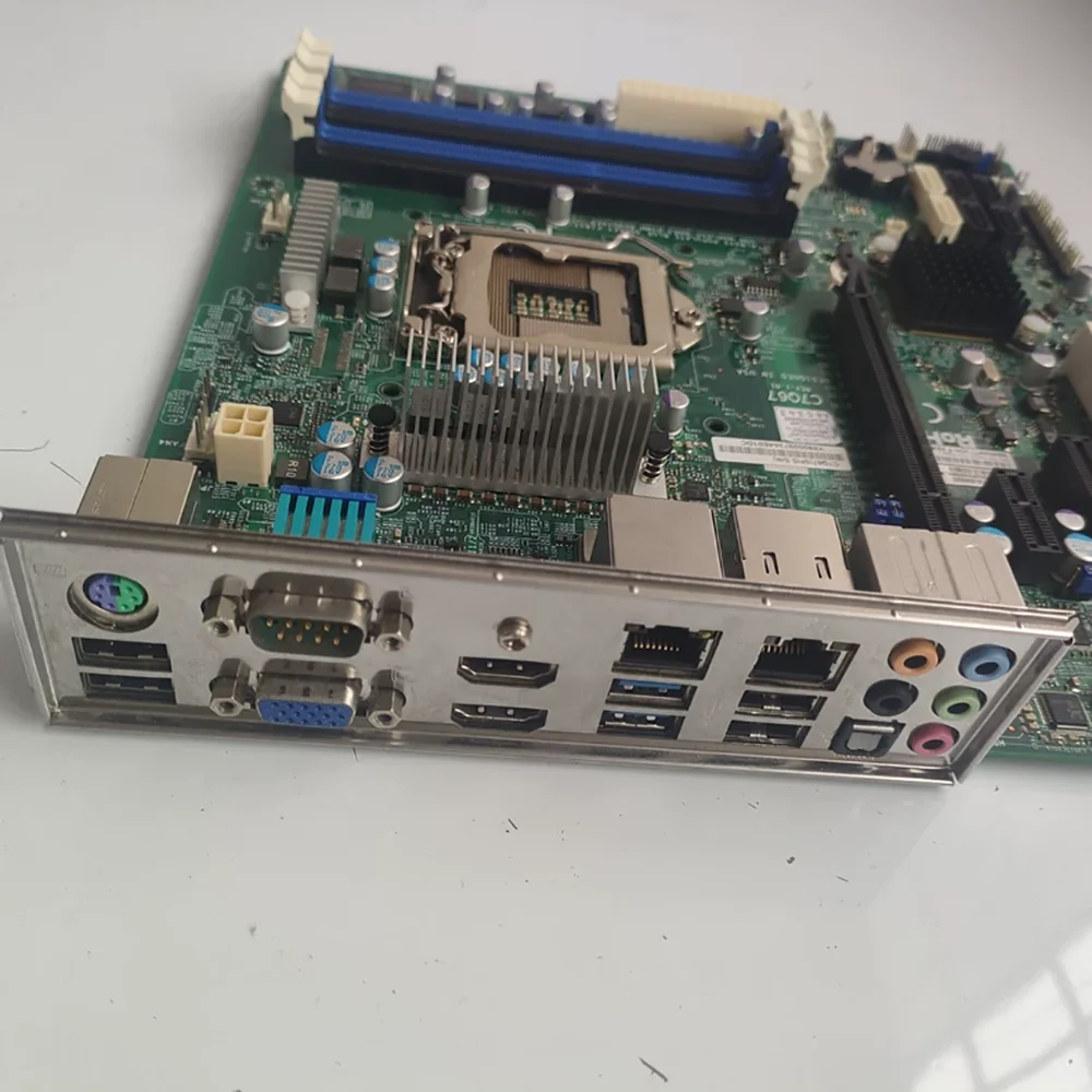 LGA1155 workstation motherboard DDR3 C7Q67 REV: 1.01