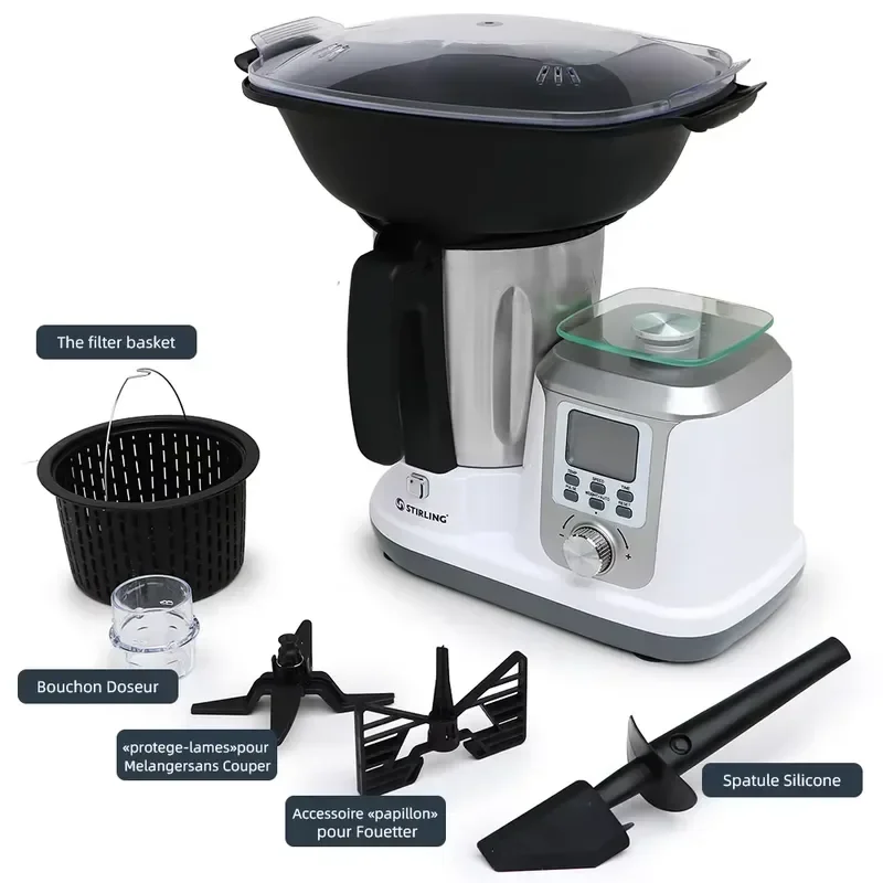Multifunctional Cooking Food Processor All in One Appliance with Mixer,chopper,blender Function