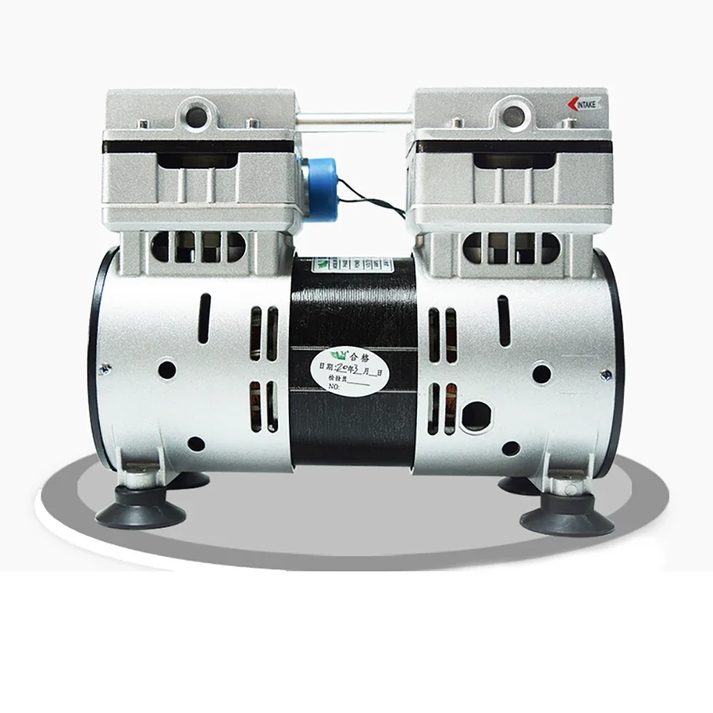 JY-180V Industrial Grade Oil-Free Vacuum Pump Large Flow Piston Suction Pump 220V 180 L/MIN 680MMHG/-90 KPA 600W G1/4