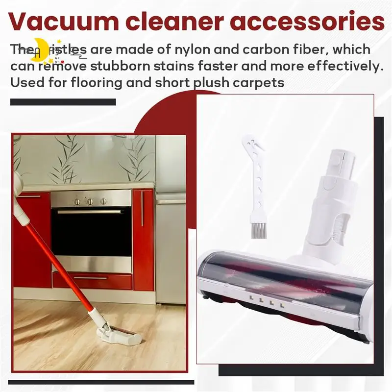 

AF95-Electric Brush Head Replacement Parts For Xiaomi K10/G10 Xiaomi 1C Dreame V8/V9B/V9P/V11/G9 Carpet Brush Vacuum Cleaner Par