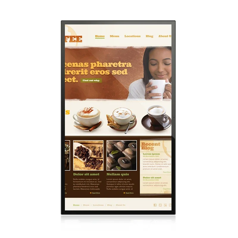 32 inch IPS 1920 x 1080 touchscreen Android industriële tablet