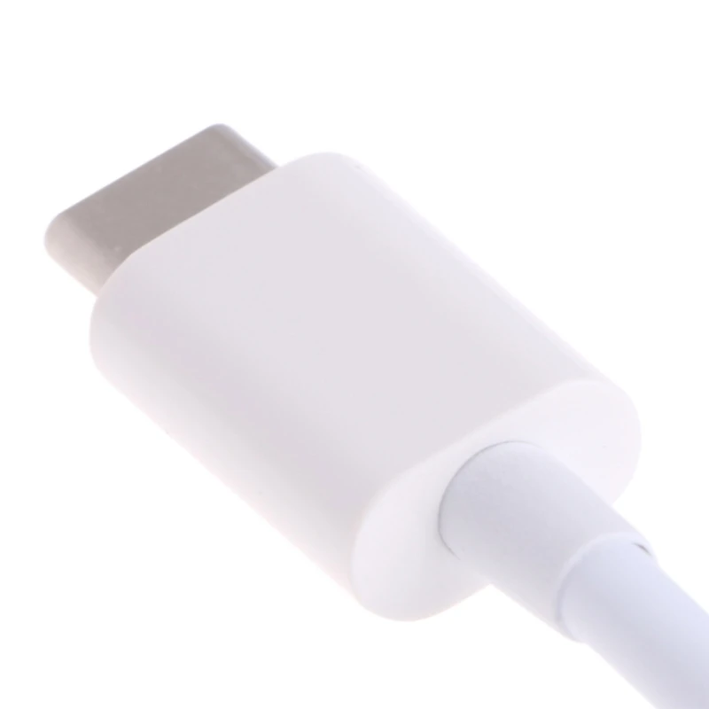 Cáp dữ liệu Type-c đa năng 80cm/31,5” USB 3.1 Male to Male 18cm (Trắng)