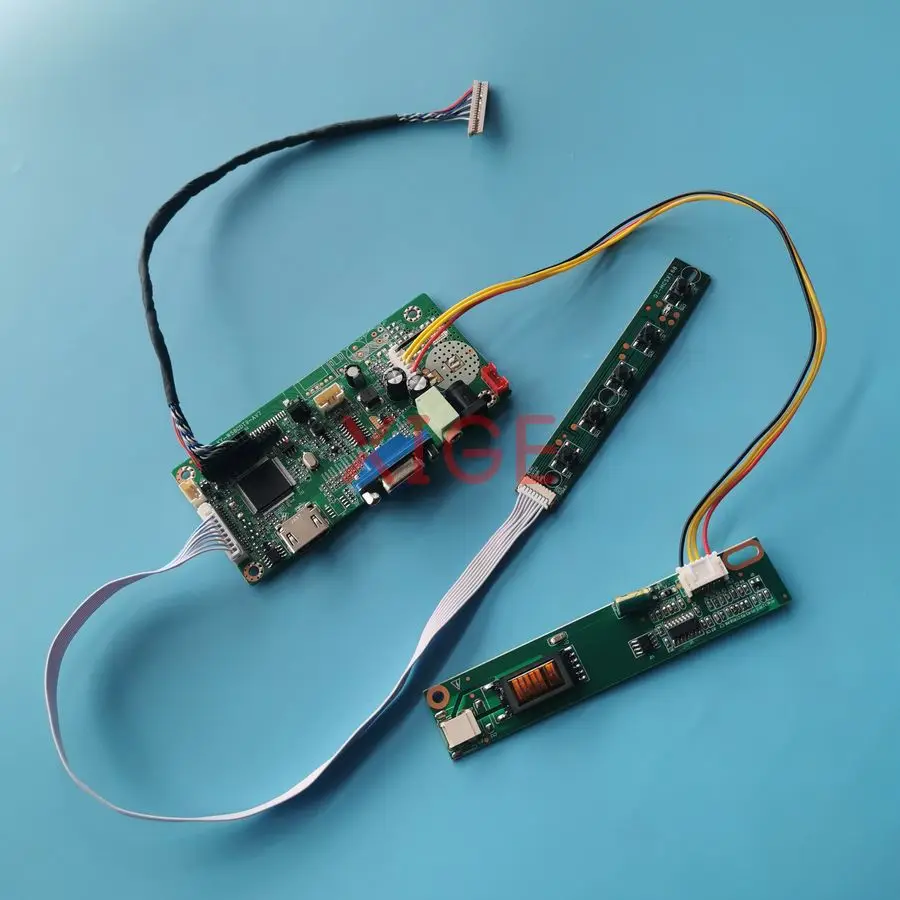 

LCD Screen Drive Controller Board Fit LP121X1 HSD121PX12 LP121X04 LP121X05 20 Pin LVDS VGA+HDMI 1024x768 1024*768 1-CCFL DIY Kit