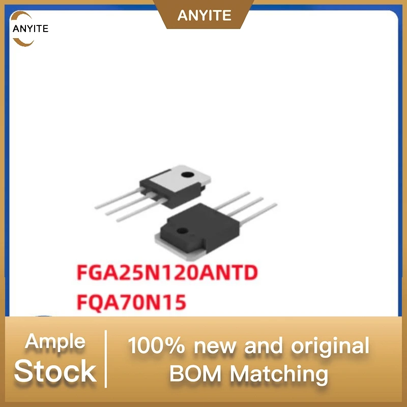 

Новый набор из 20 шт./лот FGA25N120 FGA25N120ANTD FQA70N15 70N15 TO-3P