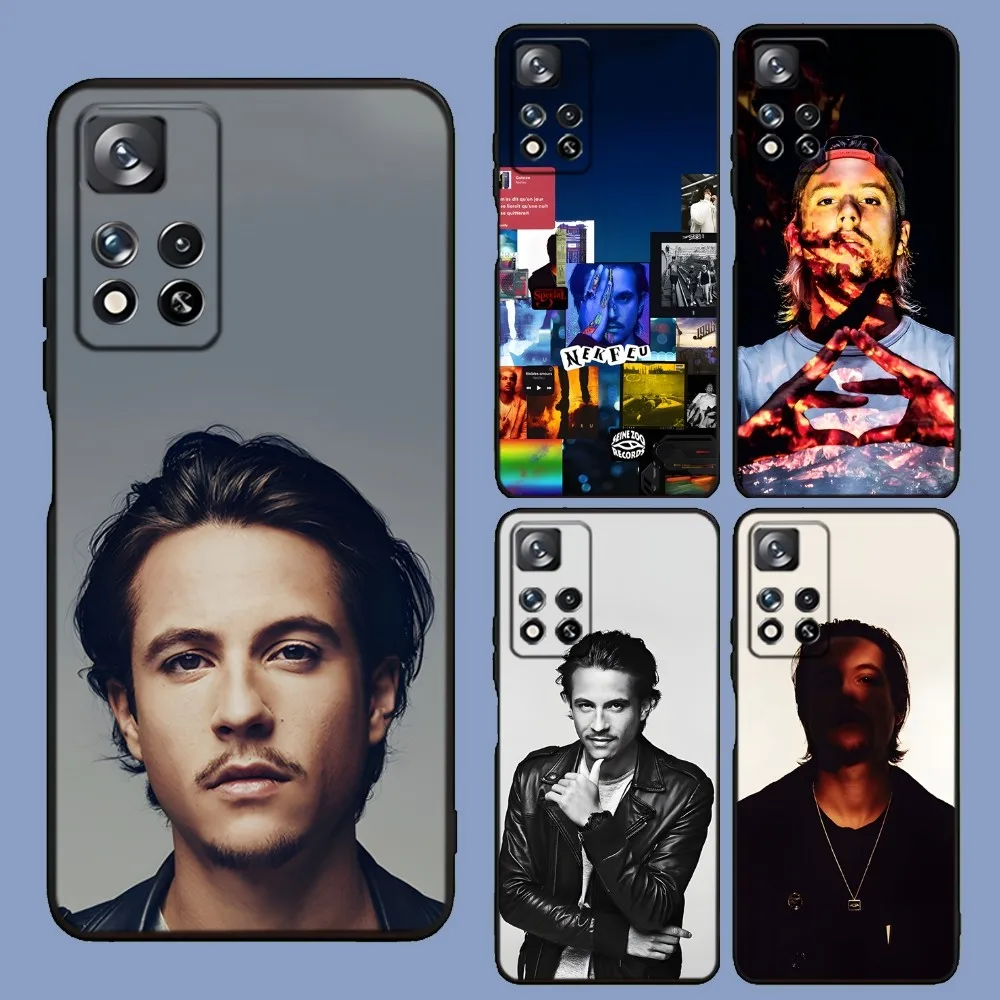 N-Nekfeu Ken Samaras Rapper Phone Case For Samsung Galaxy A13,A21s,A22,A31,A32,A52,A53,A71,A80,A91 Soft Black Cover