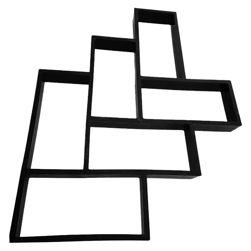 

Rectangular Masonry Mold Long Shape Paving Path Brick Reusable Garden Pavement Concrete Molds Stone Maker Plastic DIY Brick