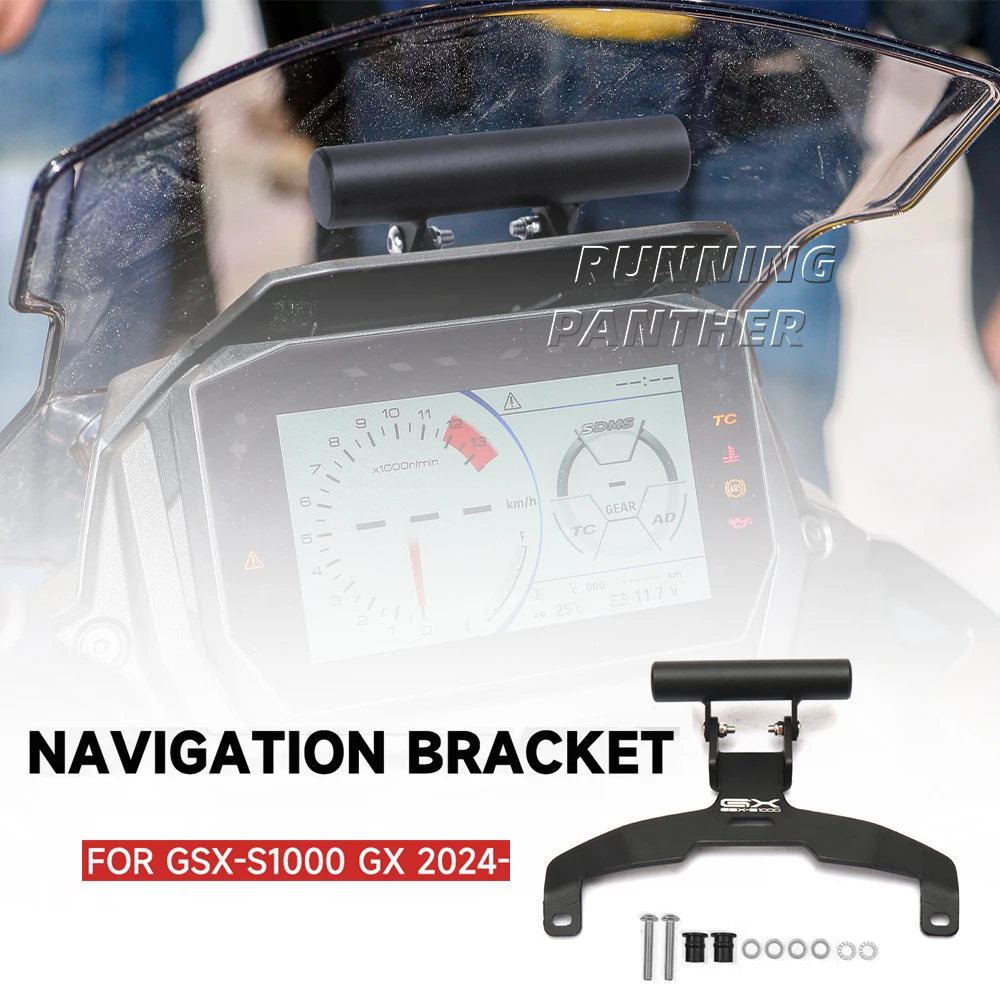 

FOR Suzuki GSX-S1000 GX 2024-2025 Motorcycle Navigation Bracket Modification parts Navigator GPS Holder