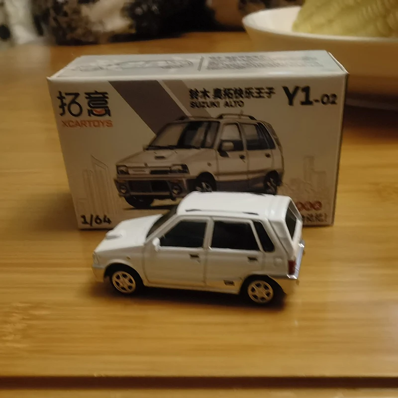 Diecast 1/64 Size Suzuki Alto Model Car Suzuki Alto Alloy Car Model Collection Display Hobby Original Box