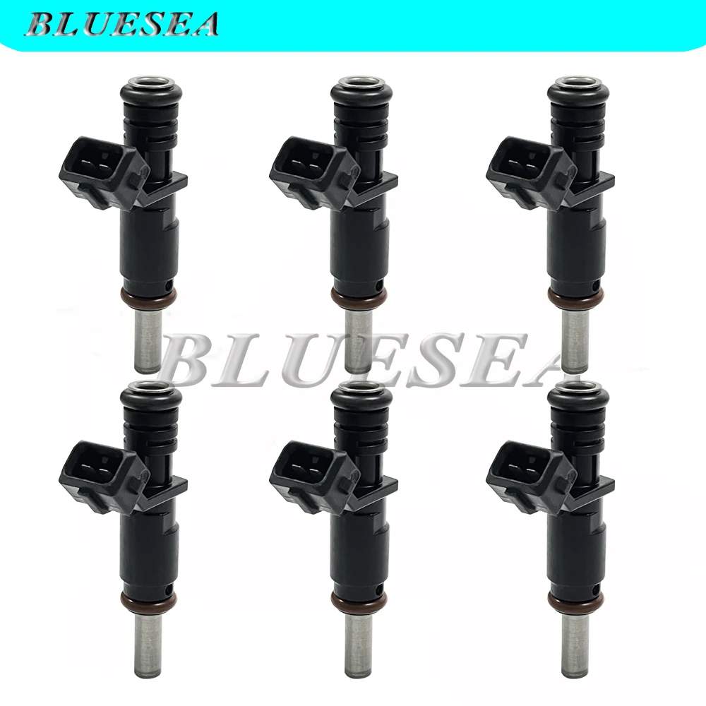 

6Pcs High Quality Fuel Injector Nozzle13537531634 7531634 For BMW 328i X3 X5 Z4 128i 528i 525i 530i 325i 330i