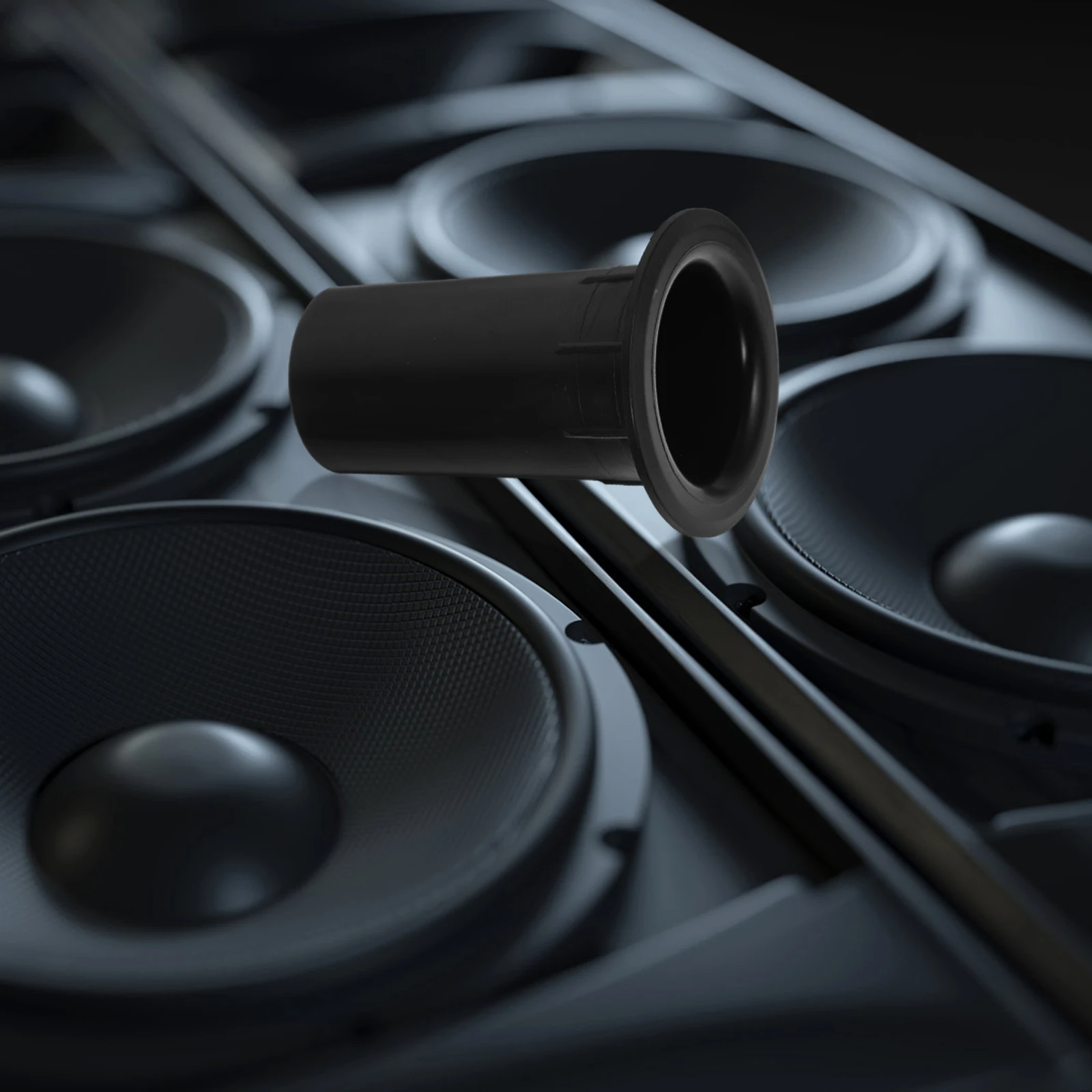 

12 pcs Replacement Subwoofer Port Tube 40Mm Plastic Speaker Air Outlet Bass Reflex Tube For Woofer Box Smooth Surface Speaker