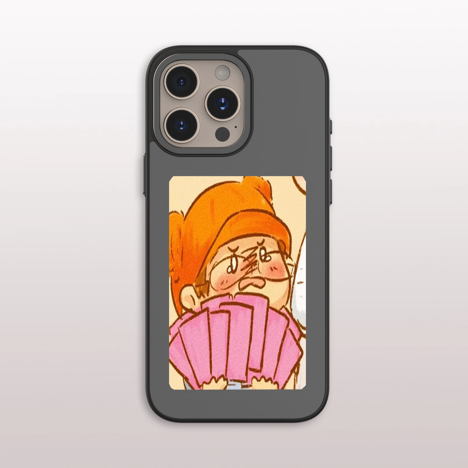 

Высококачественный чехол для телефона с искусственным интеллектом для iPhone 16, 15, 14, 13 Pro Max, умный NFC, электронный чернильный экран, противоударный корпус для пары фотографий