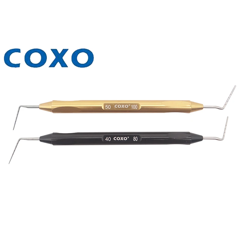 

COXO PLU-D-V Dental Endodontic Hand Plugger Root Canal Obturation System Kit Gutta Percha Filling Endodontic Instrument