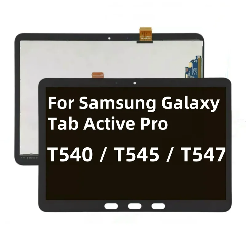 10.1 "لسامسونج تبويب نشط برو LCD T540 T545 T547 SM-T540 SM-T545 SM-T547 شاشة تعمل باللمس محول الأرقام الجمعية استبدال