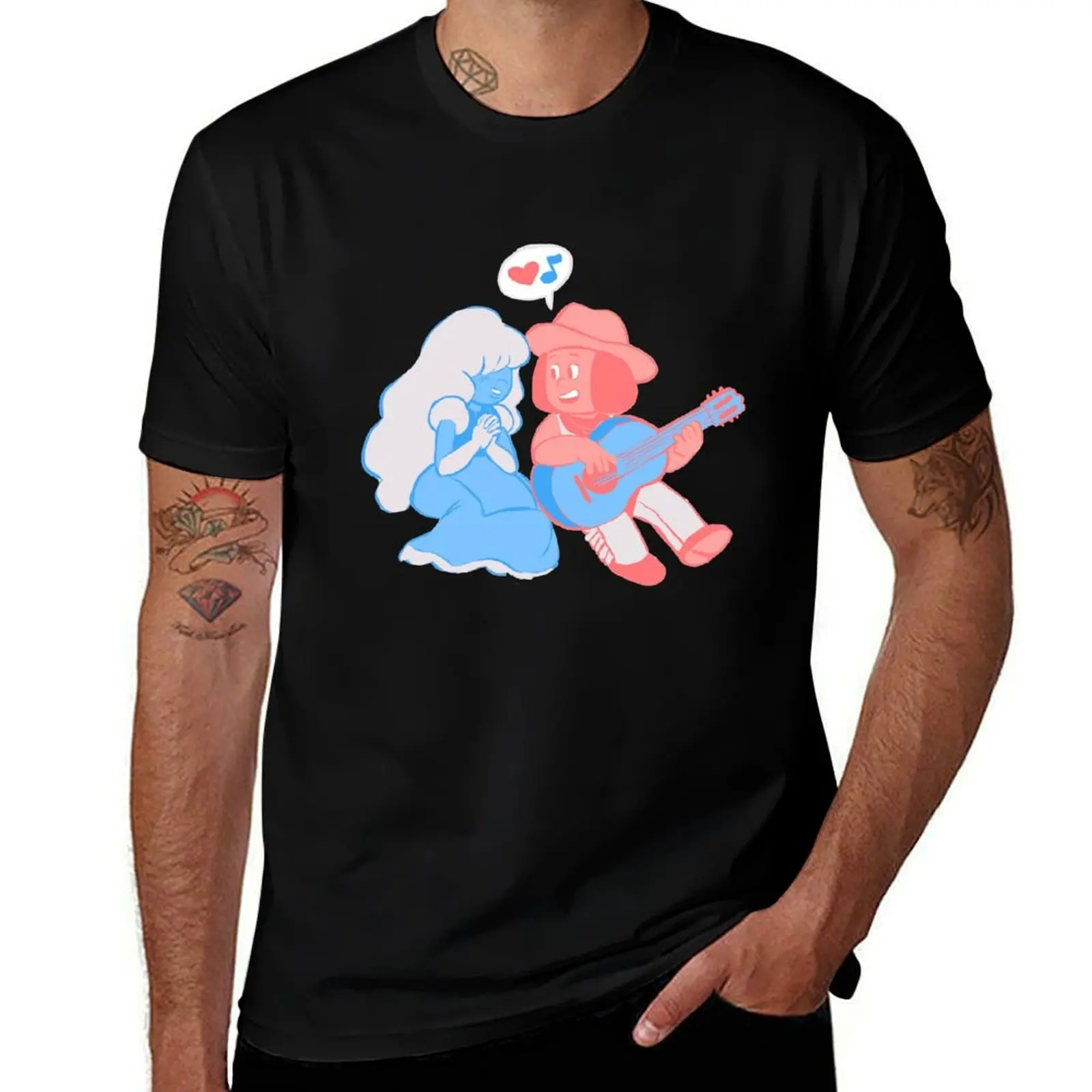 Ruby Rider and Sapphire T-Shirt Blouse shirts graphic tee baggy shirts t shirts for men cotton