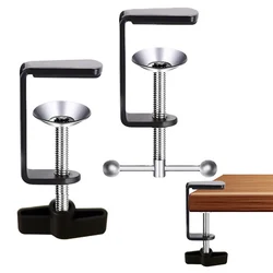 Woodworking Clamp C Shape Table Mount Clamp Clip C-type Rocker Carpentry DIY Metal Fixed Clip For Metal Microphone Stand