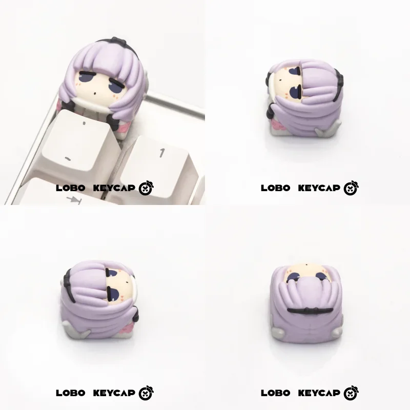 

Anime Resin Keycaps Miss Kobayashi's Dragon Maid E-sports Mechanical Keyboard pc Laptop Accessories Gaming Key Caps Cute Gift