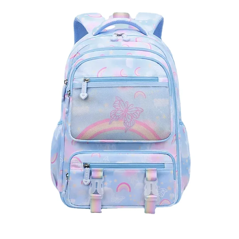 

New Children Orthopedic School Bags For Girls Kids Satchel Primary School Backpacks Princess Backpack Schoolbag Knapsack Mochila