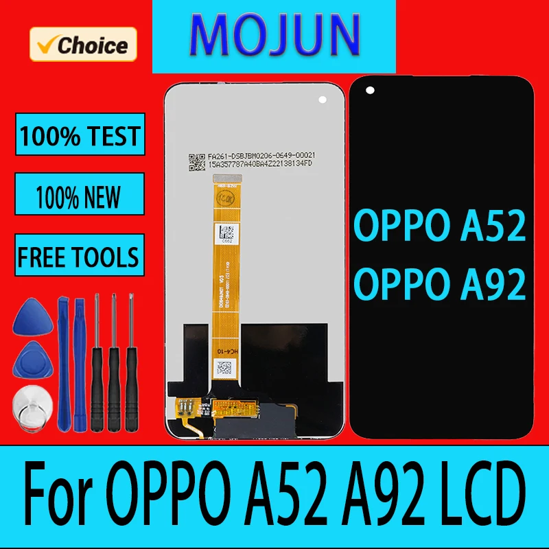 LCD Display For OPPO A52 LCD Display Touch Screen Digitizer Assembly For OPPO A52 A92 LCD Screen Replacement