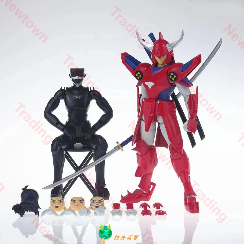 In StockGT/Great Toys Yoroiden Samurai Troopers Ronin Warriors Armor Plus/AP Ryo Sanada Arms with Object Action Figure