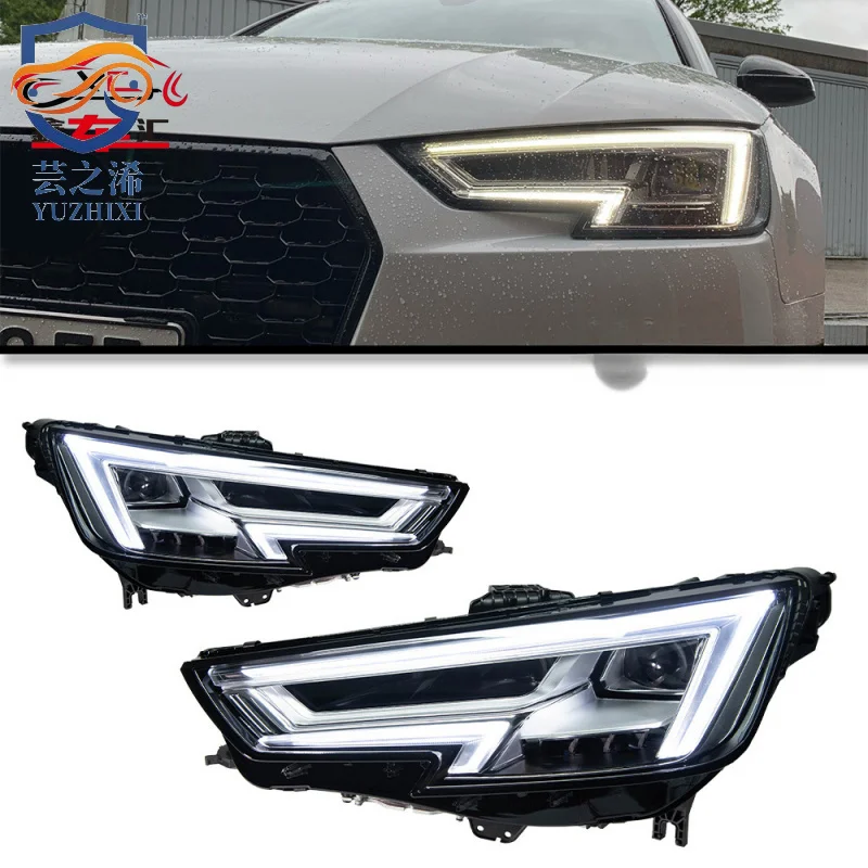 

XCH For 2017-2019 Audi A4 B9 headlight assembly, A4L retrofit LED headlights, daytime running lights