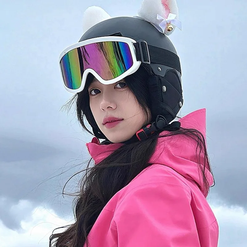 

OTG унисекс лыжные очки зимние спортивные очки для мужчин и женщин поверх очков противотуманные ветрозащитные очки для сноуборда