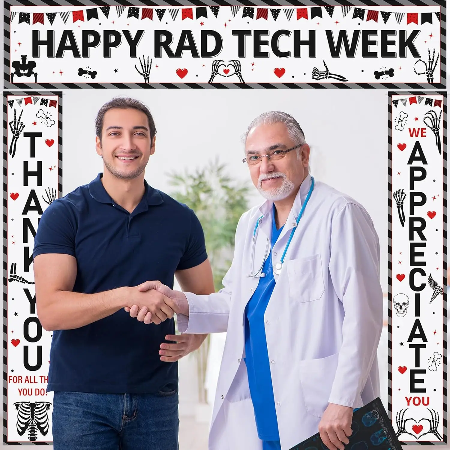 3 Pcs Happy Rad Tec…