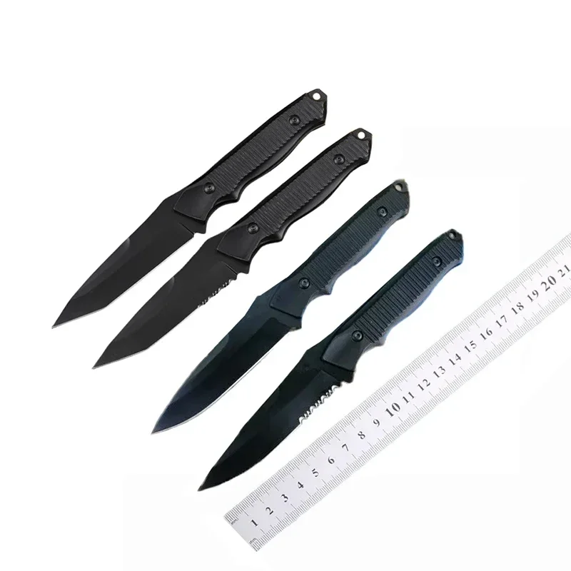 Butterfly  BM140BK Niavus Straight Fixed Blade Knife Tactical Self Defense EDC Multi Tool Camping Hunting Survival Knives