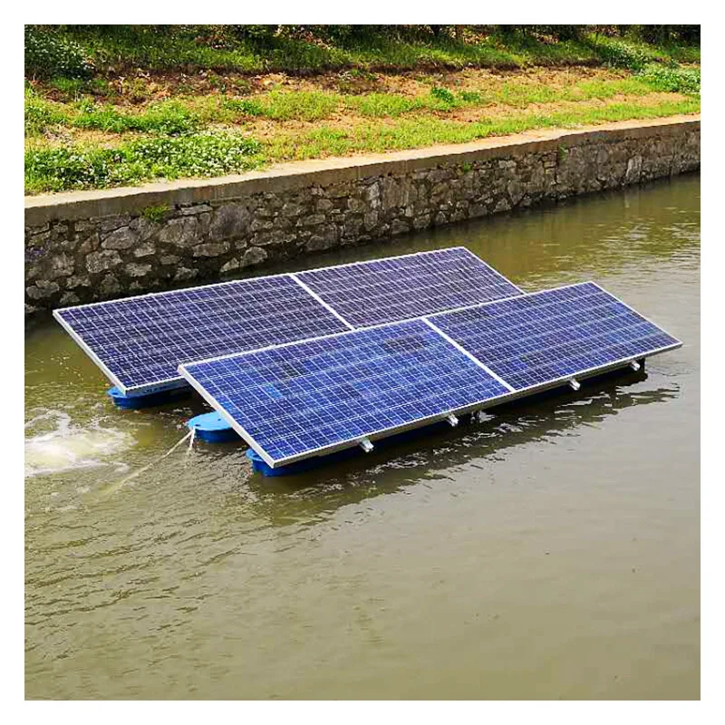 750W solar push aerator Water ecological restoration 750W solar push flow