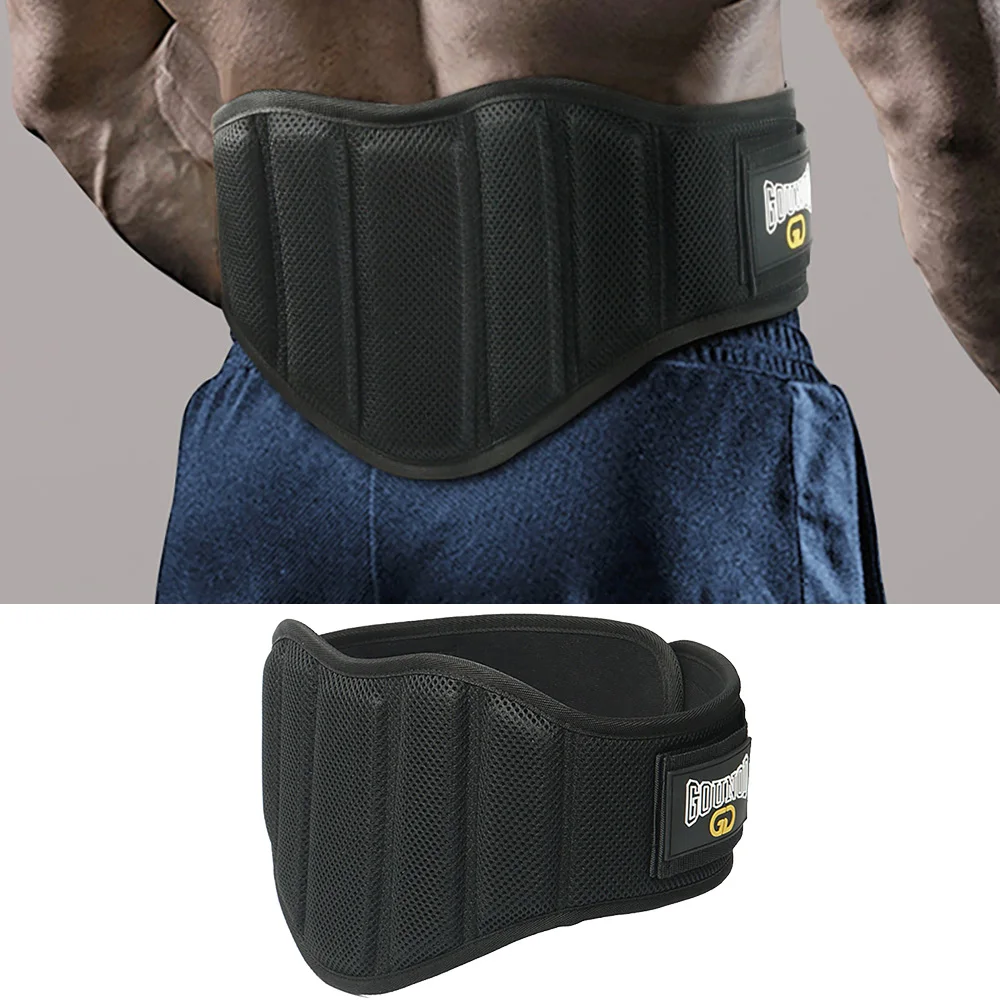 Men Women Gym EVA Weight Lifting Belt Lower Back Support Workout Waist Belt for Weightlifting Squats Dumbbell Deadlifts Fitness