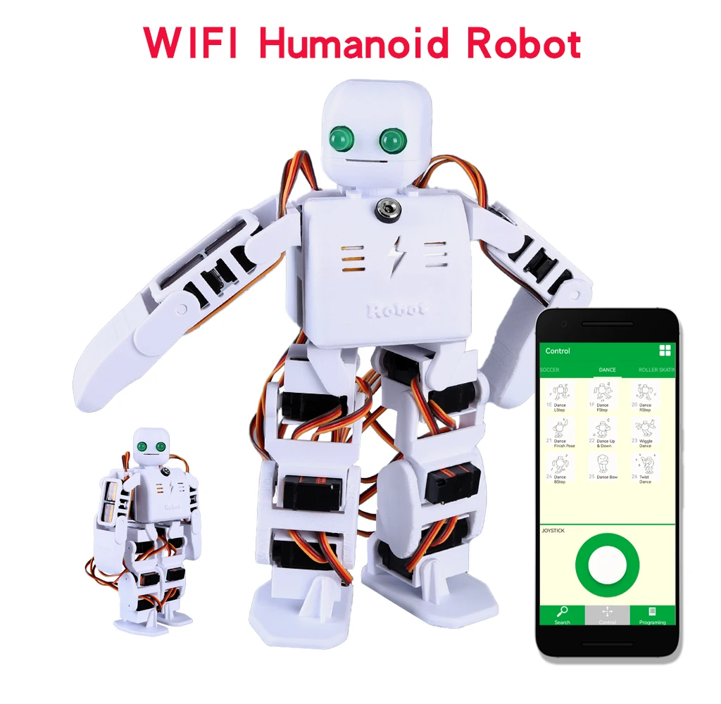 

Open source humanoid robot for Arduino 18 DOF PLEN2 Robot dance action robot school DIY project technology project