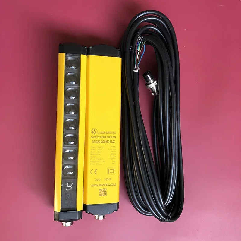 SSG20-300160-NJ SSG20-300160-NJZ Shanghai Xinsuo SENSORC Safety Light Curtain