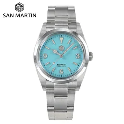 San Martin Montre existent Mécanique Étanche Montres Pour Hommes De Luxe 36mm Explorer dehors Shoous Saphir Saat SN0021B-1