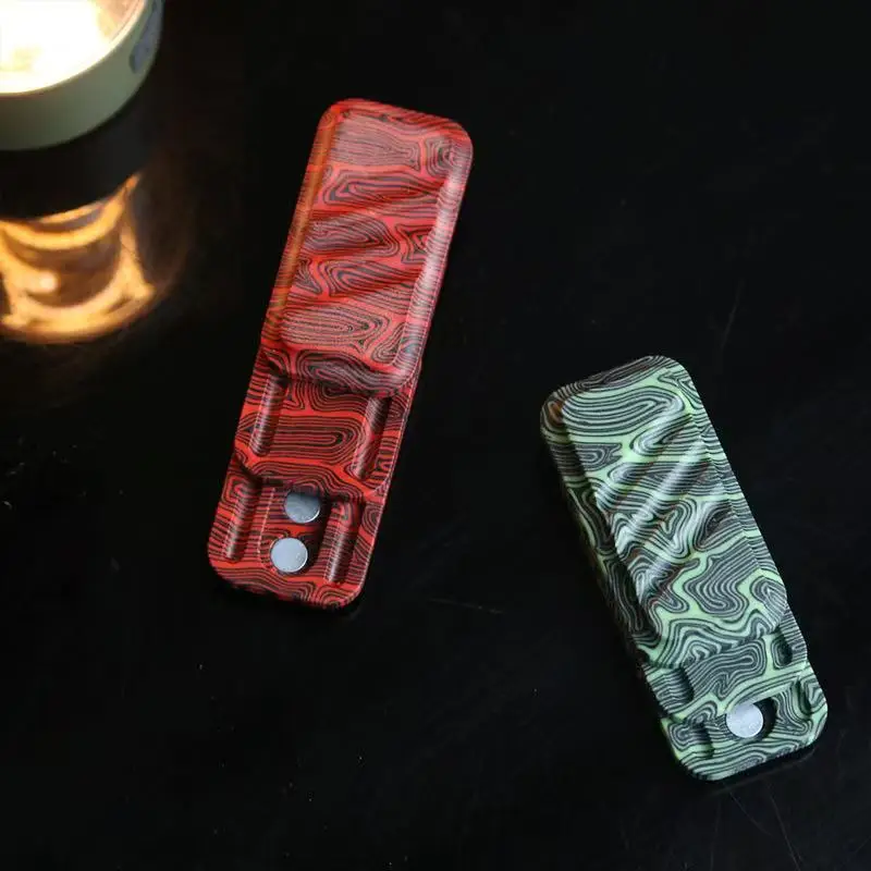 Magnetische Push Slider Glasvezel Materiaal Fidget Slider Volwassen EDC Metalen Fidget Speelgoed Volwassen Geschenken Autisme Zintuiglijke Speelgoed Volwassen Geschenken