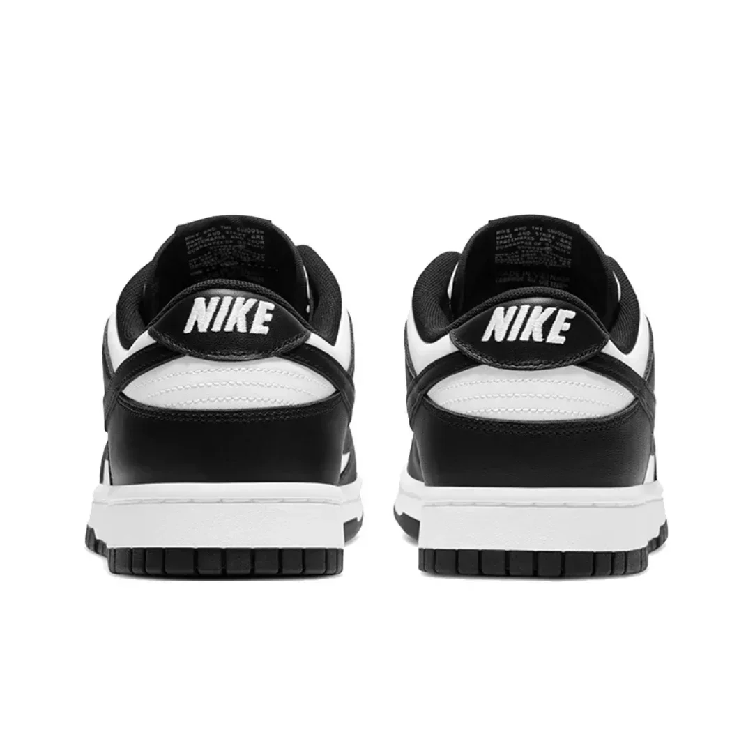 NIKE-DUNK LOW chaussures pour hommes et femmes, chaussures de planche originales, non ald, résistantes à l'usure, décontractées, couleurs noir et blanc