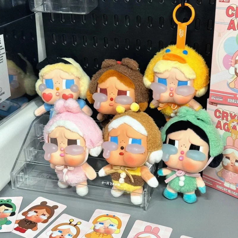 

Оригинальный POPMART CRYBABY Tears Factory Serise, плюшевая модная слепая коробка, игрушки, загадочная коробка, милый кулон, украшение, подарочная игрушка-сюрприз