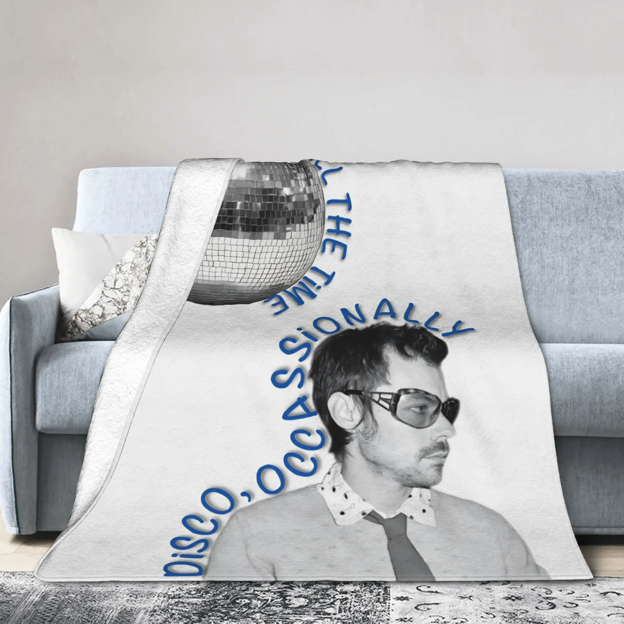 Kiss All The Time Disco HS Album Music Fleece Blanket Harrys Music Styles  Novelty Throw Blankets for Home 200x150cm Bedspread