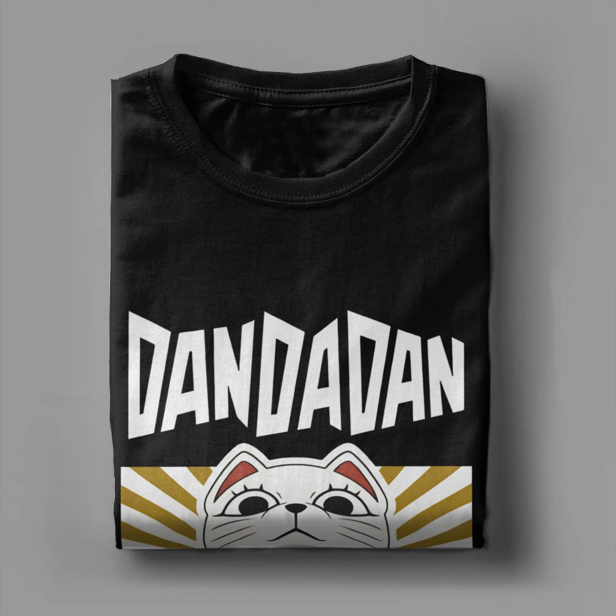 Anime DanDaDan 100 Cotton T-Shirt For Men Beach  Y2K Casual T Shirts O Neck Popular Tee Shirt Oversized Dropshipping Tops