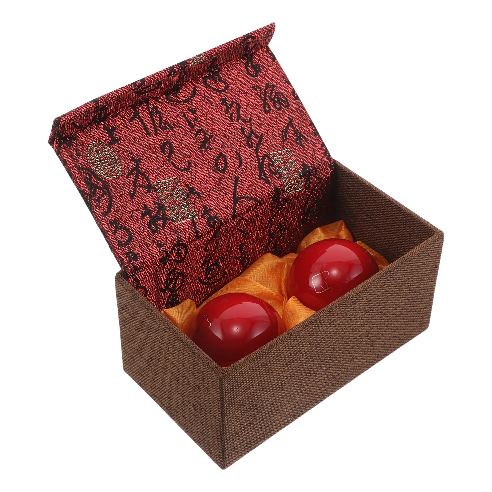 Hand Exercise Massage Balls Portable Unique Handmade Fitness Balls for Relaxation Office Stress Relief Present Box