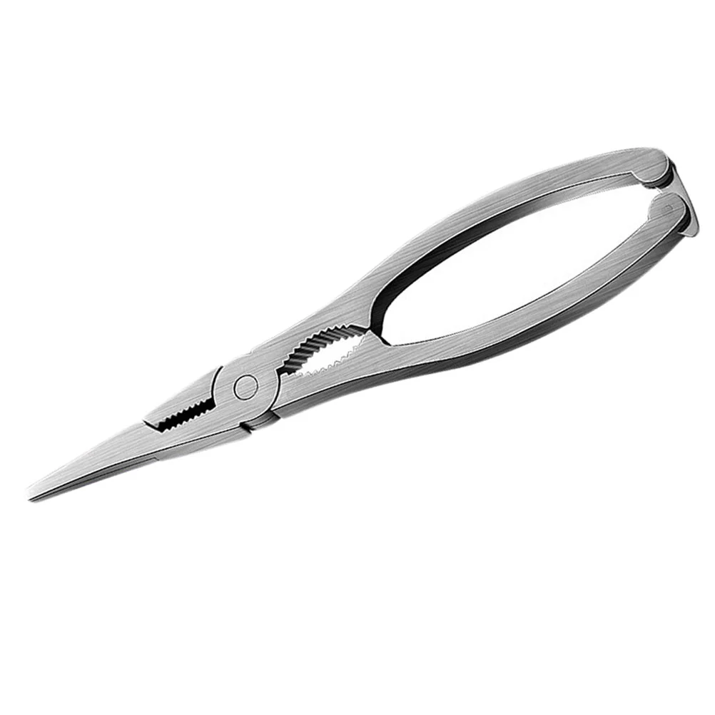 Stainless Steel Crab Claws Corkscrew Leg Scissor Seafood Crackers Eating Tools Opening Lobster