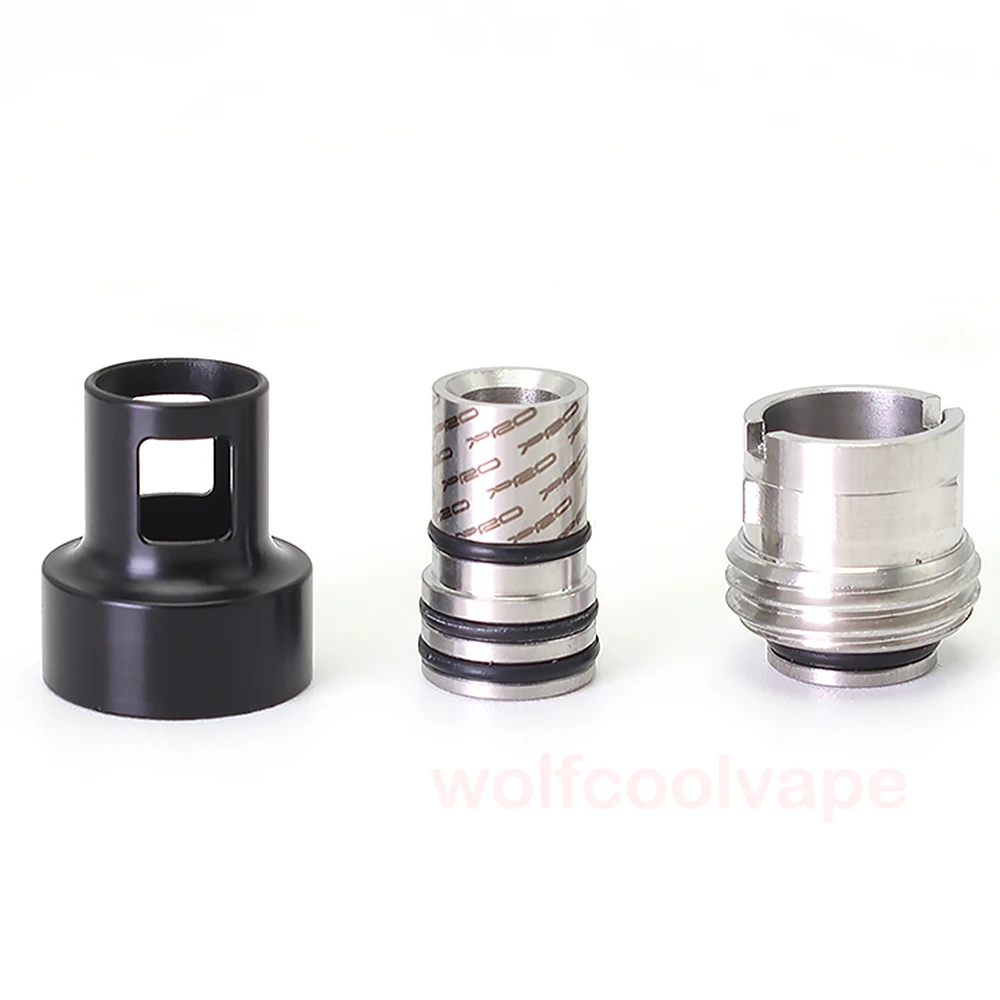 Vape Wolfcoolvape V Tech PRC NEWD BB Billet Boro AIO Box Mod 316SS vape mod for pod systems - gallery image 2
