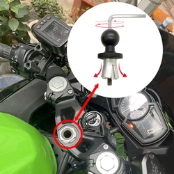 Motorcycle Handlebar Uplink Ball Head For HONDA CBR250R CBR300R CBR600RR VFR800F VFR1200 Handlebar Accessory Mounts Accessories