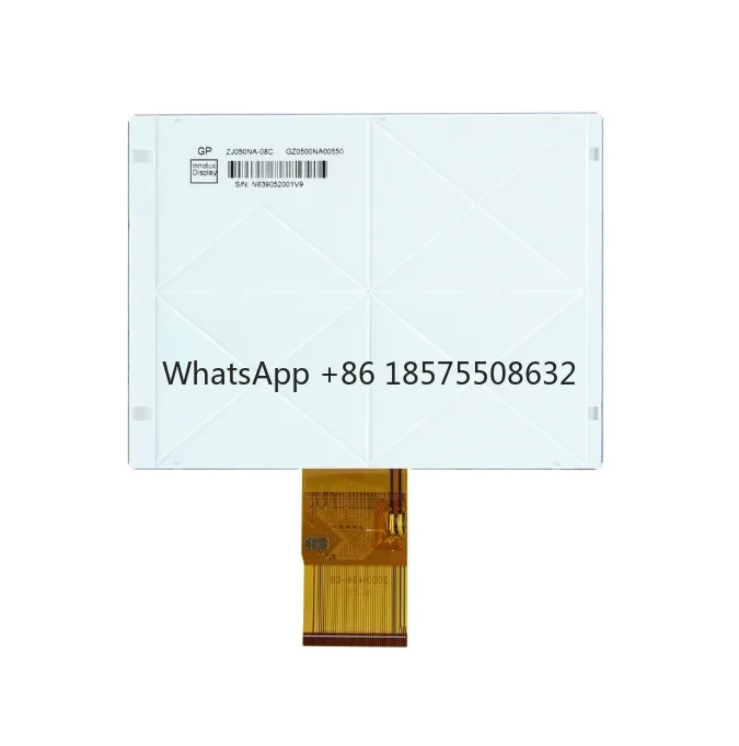 5-inch RGB 50Pin 4:3 Positive Screen ZJ050NA-08C Display 640*480 159PPI Industrial LCD