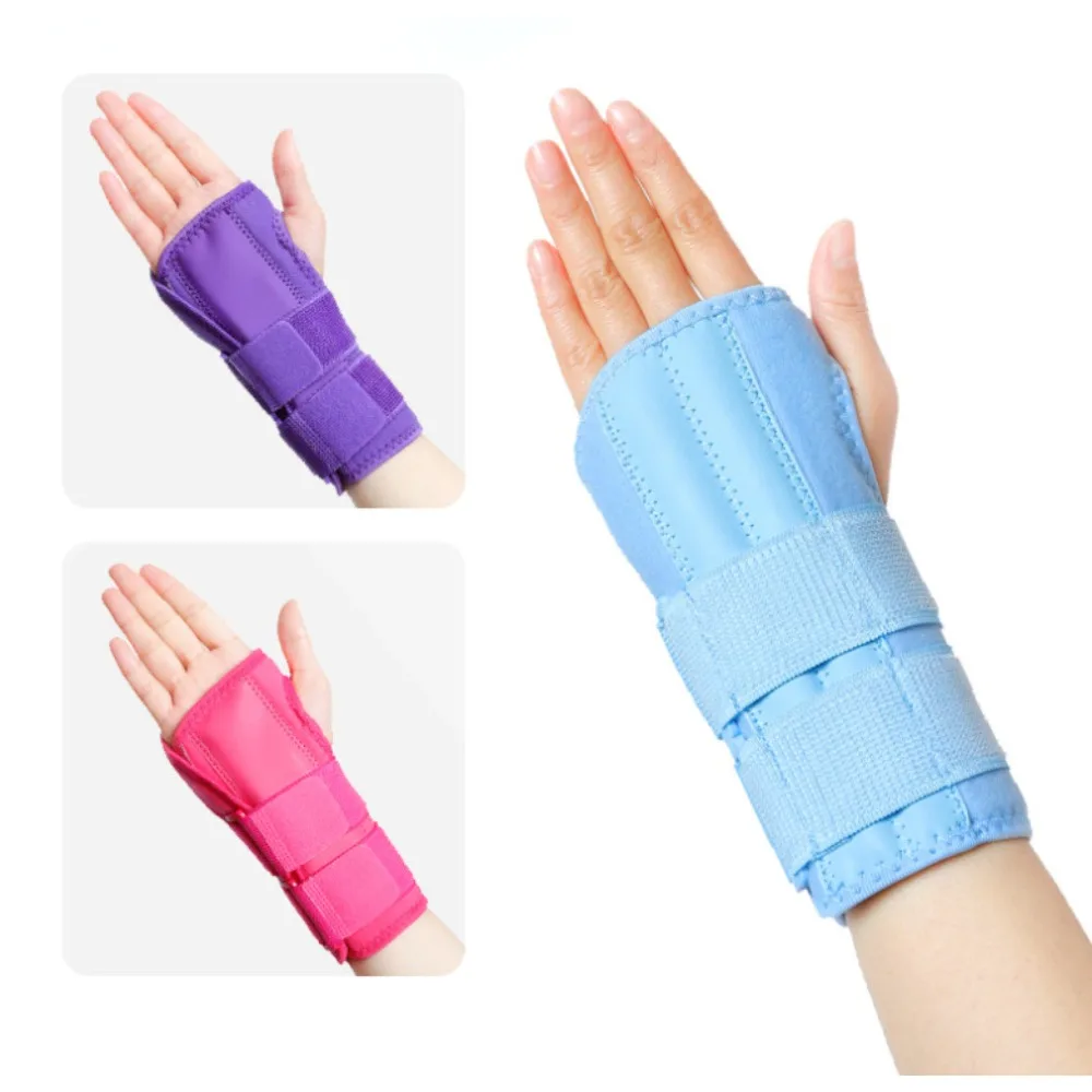 

Регулируемая сухожильная оболочка, защита запястья, двойная компрессионная шина, фиксированный шарнир, алюминиевый бандаж на запястье для мужчин и женщин