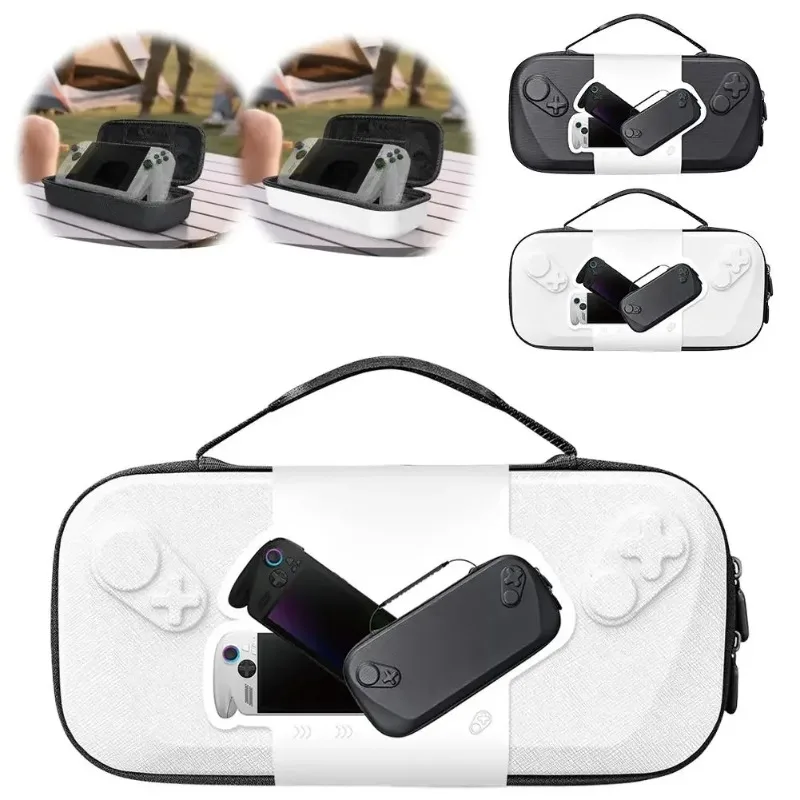 For ROG For XBOX Ally X Handheld Universal Portable Storage Bag Portable Zipper Hard Bag Game Accessories