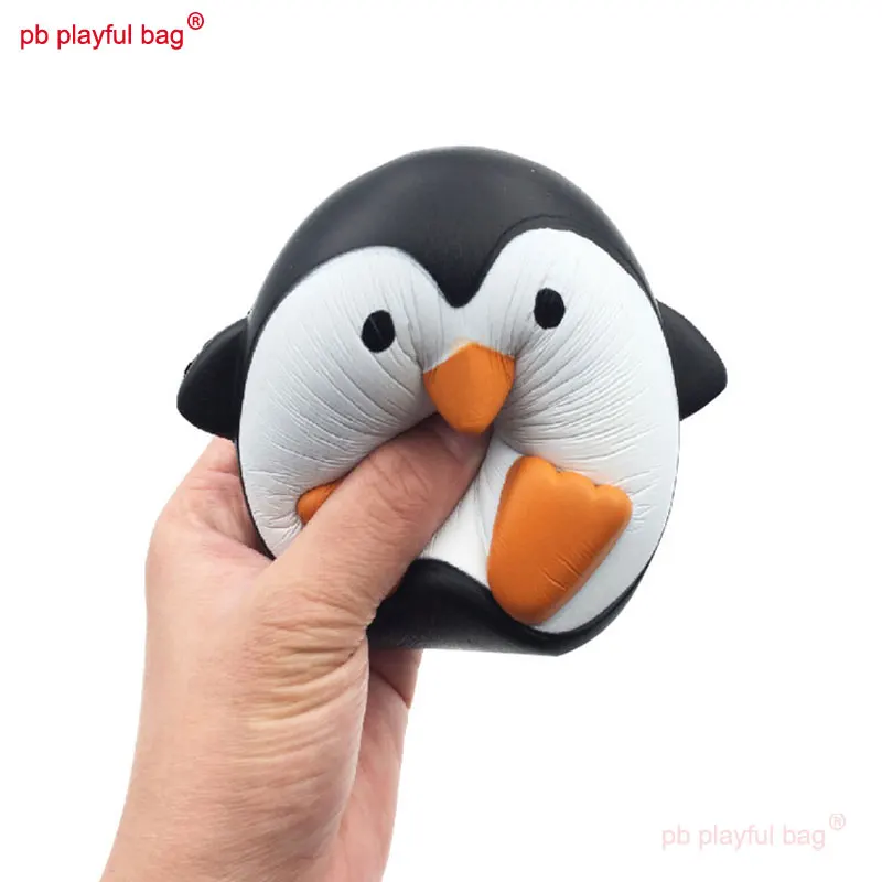 PB Playful Bag Cartoon Slow Rebound Alpaca Penguin Simulated Animal Decompression Toy Squishy Slow Rising Squeeze Gift ZG74