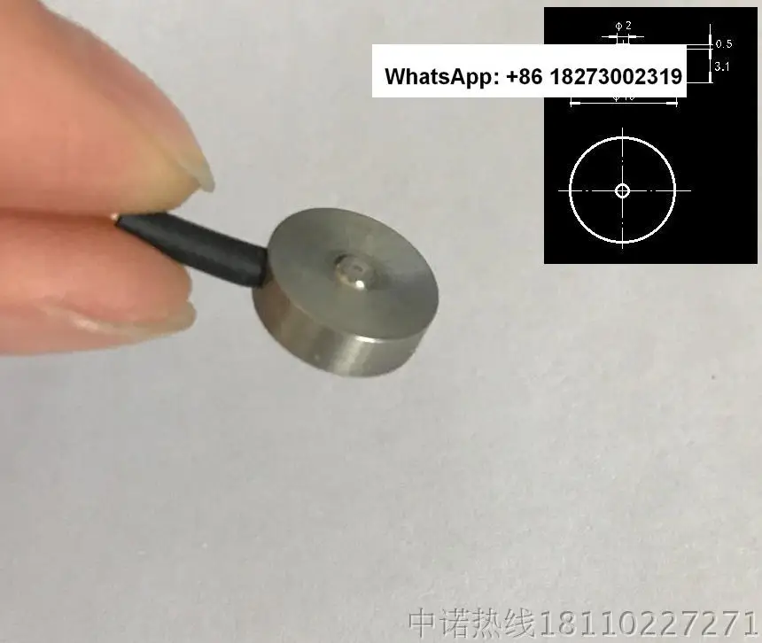 

Ultra thin weighing force sensor with a small size, diameter of 10mm, height of 3.5mm