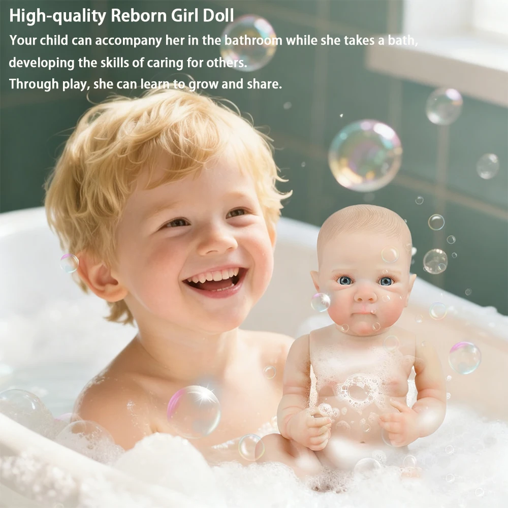 ตุ๊กตาเด็กทารกเกิดใหม่ เบตตี้ ขนาด 19 นิ้ว ทำจากซิลิโคนไวนิลเนื้อนุ่มเหมือนจริง ผมวาดด้วยมือ งานศิลปะ ของสะสม ของขวัญคริสต์มาส