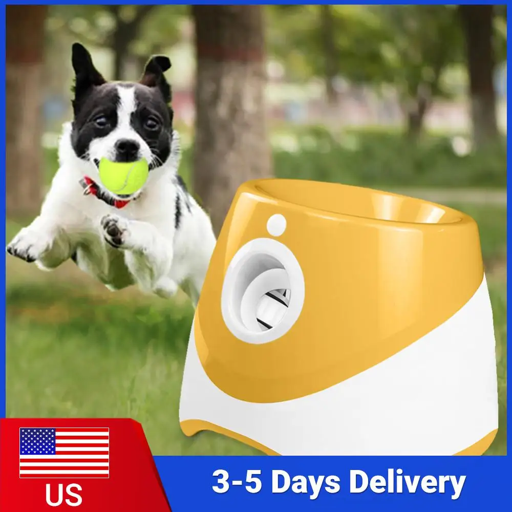 

Automatic Dog Ball Launcher Automatic Pet Dogs Chase Ball Launcher Dog Pet Interactive Throw Device Pet Interactive