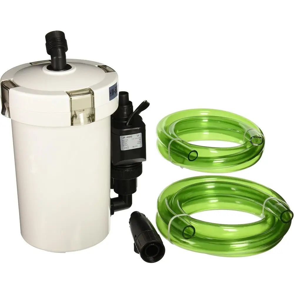 

HW-602B 106 GPH 3-Stage External Canister Filter